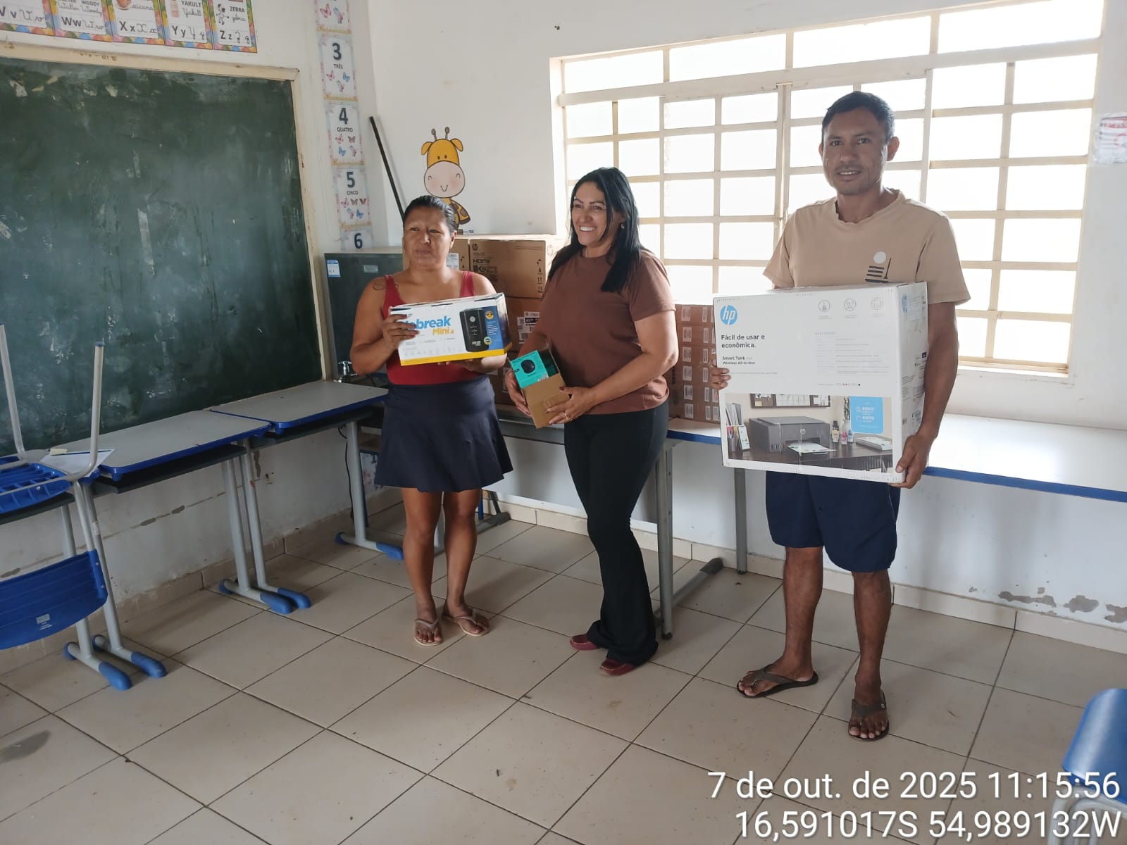 Entrega dos Equipamentos de Informática | Rumo