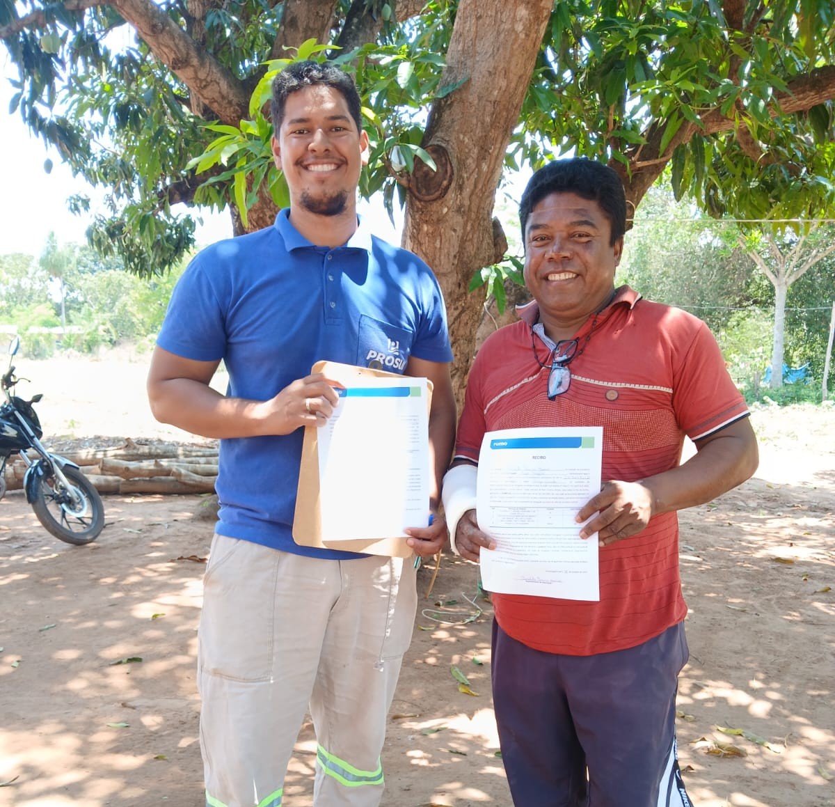 Entrega de Equipamentos – Comunidade de Córrego Grande | Rumo